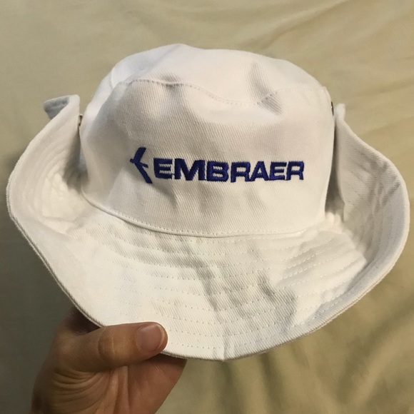 New Embraer Airlines Hat Boone’s Hat White